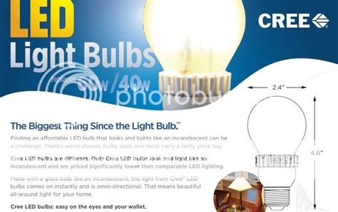 New Cree LED Light Bulbs | The Home Depot Community