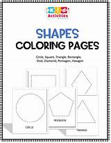 Square Coloring Page For Preschool sketch template