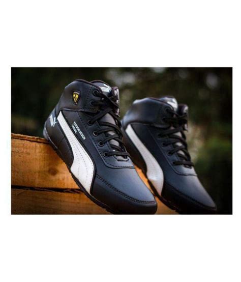 Puma Lifestyle Black Casual Shoes - Buy Puma Lifestyle Black Casual Shoes Online at Best Prices ...