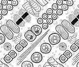 Fabric Coloring Pages sketch template
