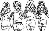 Little Mix Colouring Pages  GBRgot2 sketch template