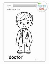 Community Helpers Coloring Pages  The Teaching Aunt sketch template