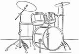 Drum Kit coloring Page  Free Printable Coloring Pages sketch template