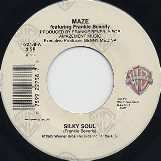 Maze featuring Frankie Beverly / Silky Soul c/w Midnight (7inch ...