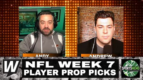 NFL Week 7 Player Prop Predictions, Picks and Best Bets | Prop It Up ...