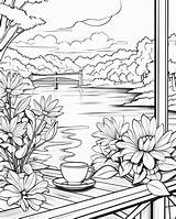 Page 2  Coloring Patio Outdoor Vectors & Illustrations For Free Download sketch template