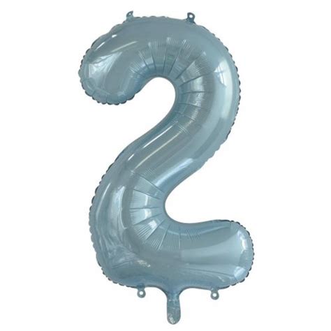 Large Number Balloon | Megaloon Light Blue 2 | We Like To Party!