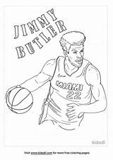 Free Jimmy Butler Coloring Page  Printables Kidadl sketch template