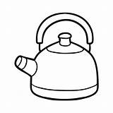Coloring Book Children Teapot Stock Vector Image By ©ksenya Savva  sketch template