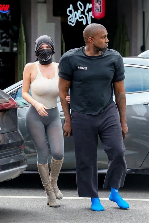 Kanye West with his new wife Bianca in romantic steps 🚶‍♀️🚶‍♀️ 🚶‍♀️ Sock Sneakers, Sock Shoes ...