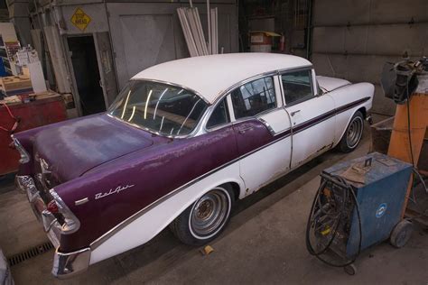 Man Fully Restores Grandpa's '57 Chevy for Surprise B'day Gift