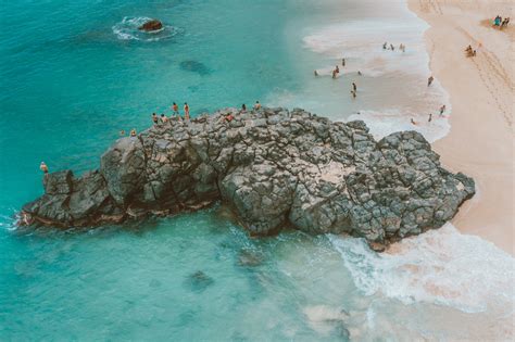 Aerial View of Ocean Waves · Free Stock Photo