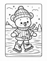 Winter Coloring Book Pages – SimplyColoringPages sketch template