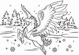 Pegasus Printable Coloring Pages sketch template