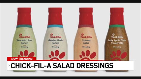 Chick-Fil-A is bringing its new salad dressings to grocery stores nationwide | WOAI