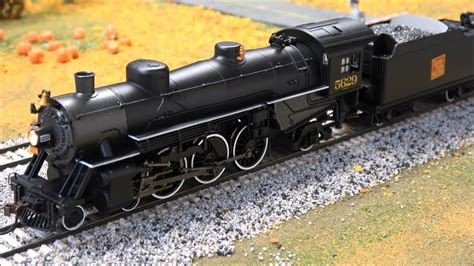 Product Demo: Bachmann USRA Light Pacific 4-6-2 Steam Locomotive DCC Sound - YouTube