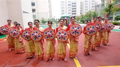 Traditional Women Bihu Dance Costume, Fairy Tales Creation | ID: 20847278048