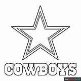 Dallas Cowboys Logo Coloring Page  Easy Drawing Guides sketch template