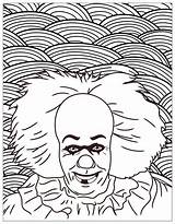 Clown Coloring Pages For Adults Coloring pages In Jpg And Pdf Formats  sketch template
