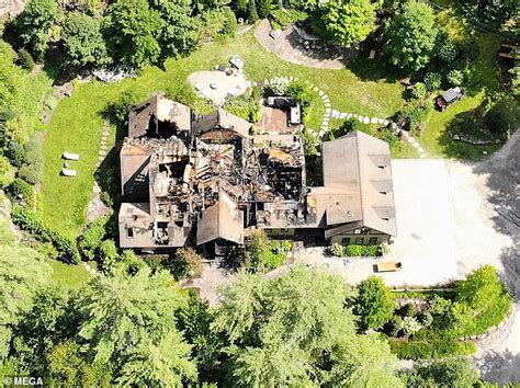 Drone footage reveals the damage done to Rachel Ray's upstate New York ...