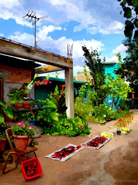 ArtStation - Grandma's Garden