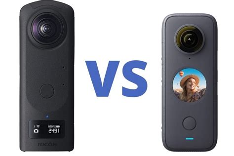 Comparison of Ricoh Theta Z1 and Insta360 One X2 - 360camreview.com