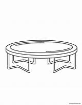 Trampoline Coloring Pages ᗎ Printable Painting Template sketch template