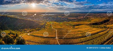 Tokaj Hungary - Aerial Panoramic View of the World Famous Hungarian ...