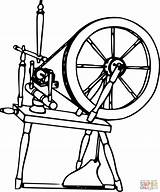 Vintage Spinning Wheel coloring Page  Free Printable Coloring Pages sketch template