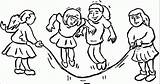 Clip Art Playing Children Kids We Coloring Page  Library sketch template