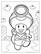 24 Toad Coloring Pages Free PDF Printables sketch template