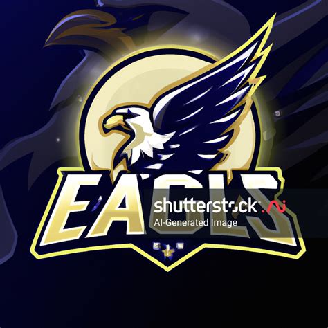 Sports Logo Vector-style Image New Eagles AI-generated image 2382291799 ...