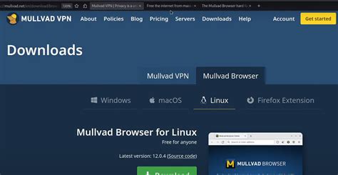 Mullvad Browser Free Download