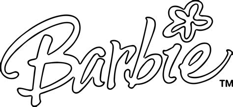 Barbie Logo Pages Coloring Pages