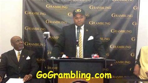 Grambling Football Coach Broderick Fobbs Introductory Press Conference 1... | Football coach ...