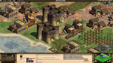 Aoe2 HD: 4v4 Black Forest (Byzantines, Super Fast Imperial Age Tutorial) (11/8/13) - YouTube