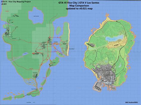 GTA VI Map Leaked And Size Leaves GTA V Map In Thumbnail