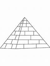 Simple Pyramid coloring page  Download Print Or Color Online For Free sketch template