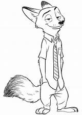Zootopia Coloring Pages Zootropolis Printable Disney Kleurplaten Book  sketch template