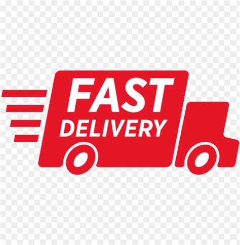 fast delivery icon red 01 - fast delivery icon PNG image with ...