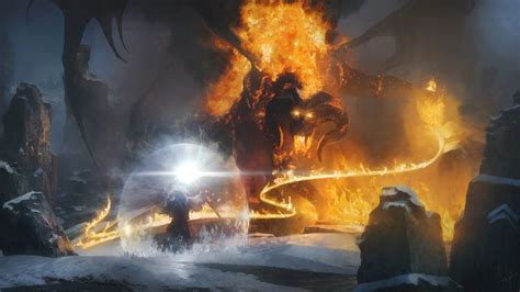 Balrog Vs Gandalf Wallpaper 4k - 1920x1080 Wallpaper - teahub.io