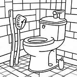 Toilet Fun Coloring Page 40353 31893 sketch template