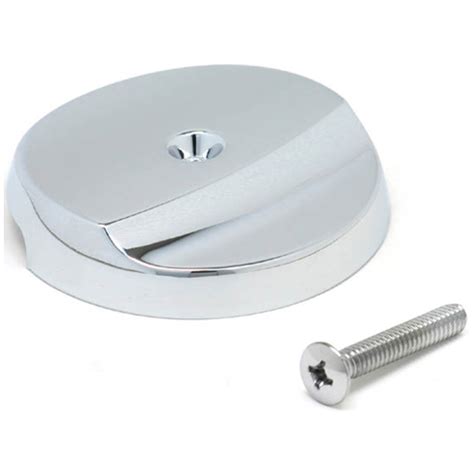 MASTER PLUMBER Bathtub Overflow Drain Cover - Chrome-Plated 199BWS | RONA