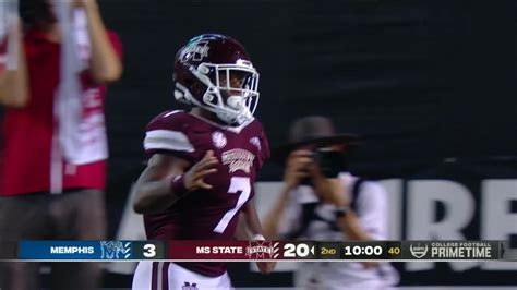 Jo'quavious Marks keeps Mississippi State rolling with short TD - ESPN ...