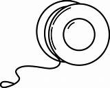 Yo Yo Coloring Page  ColouringPages sketch template