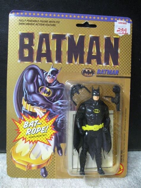 Vintage Toy Biz 90's Original Tim Burton Batman Michael Keaton Action Figure MOC | Batman action ...