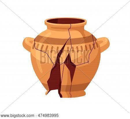 Broken Antique Pot. Vector & Photo (Free Trial) | Bigstock