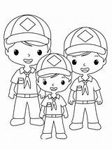 Cub Scout coloring page  Free Printable sketch template