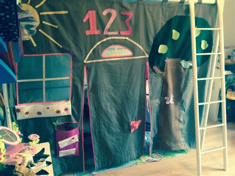 Homemade tent for a bunk bed.... | Girls bedroom, Kids room, Bunk beds