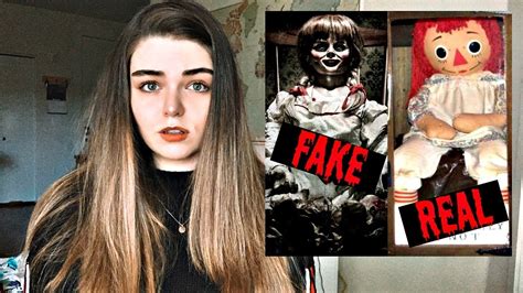 The REAL Story of The Haunted Annabelle Doll - YouTube